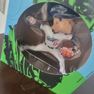 Dodgers Bobblehead Figurine - White and Blue